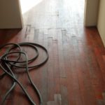 Repairing and Lacing in to an existing floor