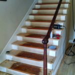 Large staircase refinish