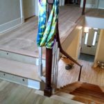 Large staircase refinish