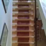 Large staircase refinish