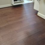 prefinished engineered wood in walk in closet